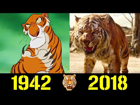 Видео: 🐯 ШерХан - Эволюция (1942 - 2018) ! Все Появления Тигра-Людоеда 😱!