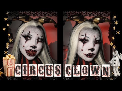 Видео: РУКОВОДСТВО ПО ГРИМУ СТРАШНОГО КЛОУНА