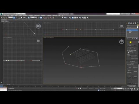 Видео: 3D Max. Урок №12. Часть 1. Редактирование сплайнов.