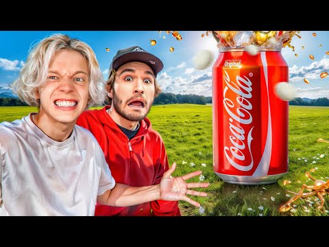 Видео: ОГРОМНЫЙ ФОНТАН ИЗ КОЛЫ И МЕНТОСА | ПРОВЕРКА МИФОВ