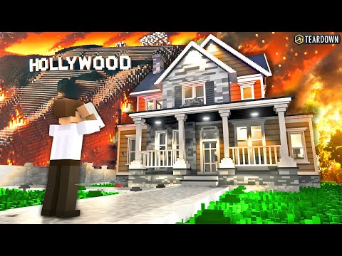 Видео: ГОРОД В ОГНЕ! ОГРОМНЫЙ ПОЖАР ОКРУЖИЛ МОЙ ДОМ ► Teardown