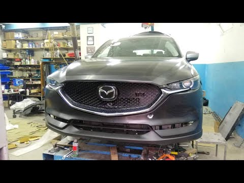 Видео: Mazda CX-5 Второе поколение. Фары восстановили, морду набрали.