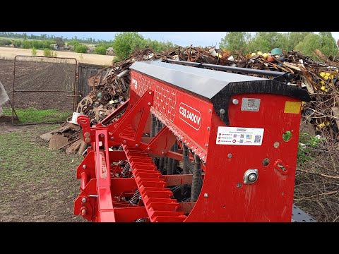 Видео: Плюси + і мінуси - ,сівалки Деметра 2400.