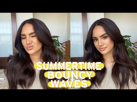 Видео: Урок по созданию летних волнистых волос + укладка T3