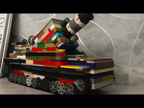 Видео: Лего модель мартиры "КАРЛ"