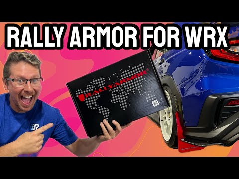 Видео: Установка брызговика Rally Armor на Subaru WRX 2022+