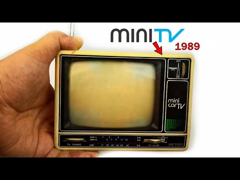 Видео: Реставрация Mini Car TV 1989 года выпуска. Антикварный телевизор. Реставрация. Восстановить старый M
