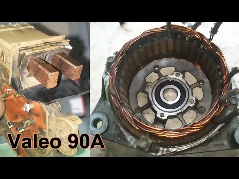 Видео: Ремонт генератора VALEO 90A
