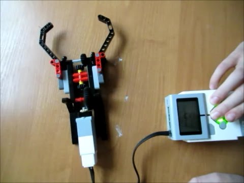 Видео: Подъемный механизм. Lego Mindstorms Ev3