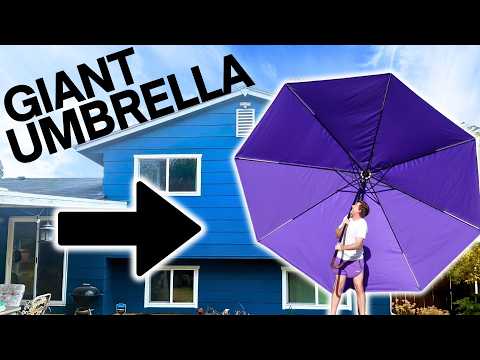 Видео: Как я построил ЗОНТИК ГИГАНТА