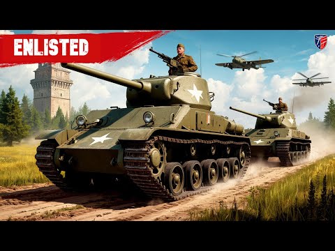 Видео: Стрим по Enlisted — Погружение в эпичные сражения Второй мировой!