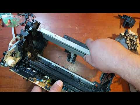 Видео: Как заменить термопленку,  прижимной ролик и нагреватель термоблока на принтере HP LaserJet Pro M15a