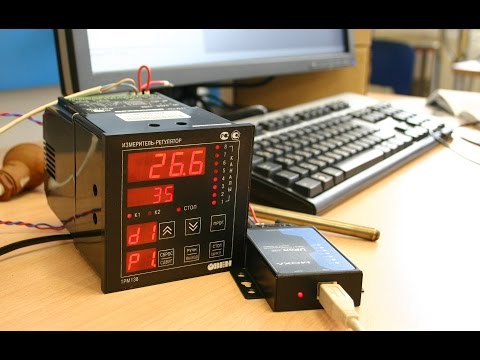 Видео: Подключение ОВЕН ТРМ 138 к SCADA TRACE MODE