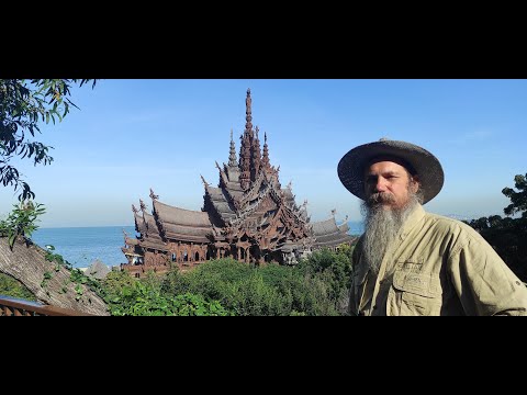 Видео: Паттайя, Таиланд Храм Истины(Обитель истины).