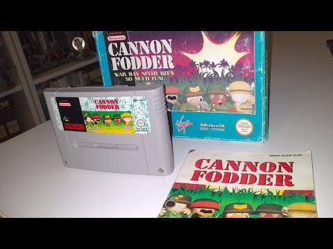 Видео: Смотрим игру Cannon Fodder на  SNES