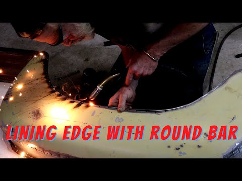 Видео: УСИЛЕНИЕ КРАЯ КРЫЛА С КРУГЛОЙ ПРУЖИНОЙ