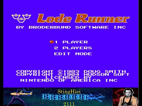 Видео: Прохождение Lode Runner на NES/Famicom
