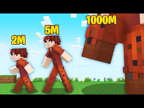 Видео: 😱Майнкрафт, но Кушая ЕДУ Становишься БОЛЬШЕ!