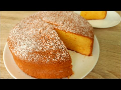 Видео: ПОТРЯСАЮЩИЙ  апельсиновый БИСКВИТ! Высокий, мягкий, ароматный!