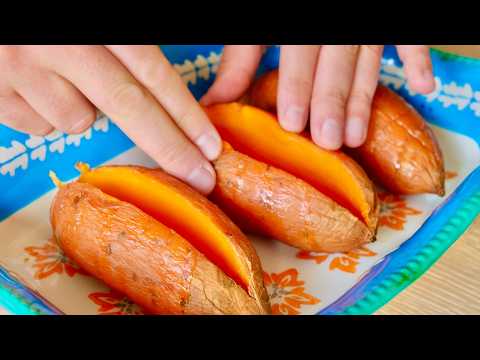 Видео: Вы не перестанете есть сладкий картофель, если приготовите его таким образом! Простой рецепт ужина