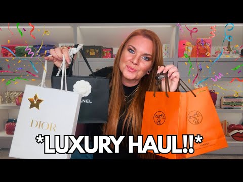 Видео: РОСКОШНЫЙ НАБОР! Три распаковки Hermes, Dior, Chanel, Maria Tash, Ateliers Auguste