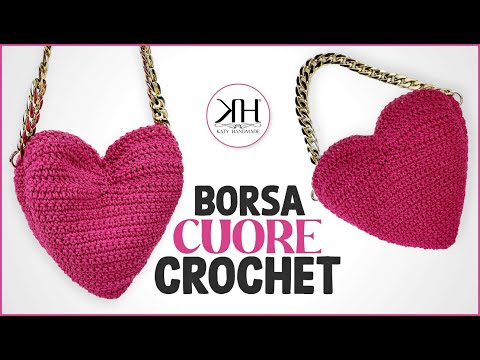 Видео: СУМКА СЕРДЦЕ КРЮЧКОМ БАРБИ - СУМКА СЕРДЦЕ КРЮЧКОМ 💖   @KatyHandmade