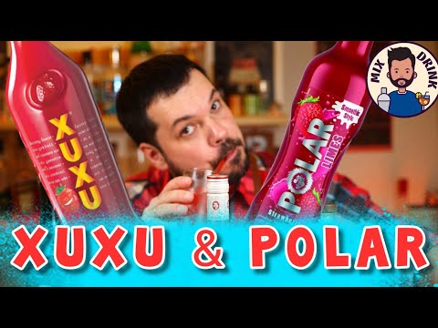 Видео: Клубничные ликеры XUXU & Polar с Шампанским и Ксу Ксу Маргариты / Margarita