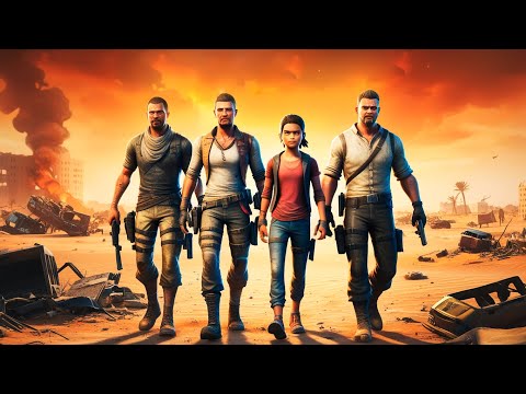 Видео: ИГРАЕМ СКВАДОМ НА ПЕСЧАНОЙ КАРТЕ В PUBG