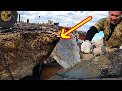 Видео: Капиталка гаража / ремонт крыши / гаражные истории