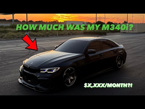 Видео: ЕЖЕМЕСЯЧНЫЙ ПЛАТЕЖ ЗА МОЙ BMW M340i (цена, первоначальный взнос, чаевые и т. д.)