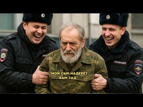 Видео: Полиция Арестовала 70-летнего ветерана Афгана,  а спустя 2 часа были уволены, его сын оказался...