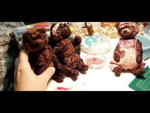 Видео: Мишки) Мишка тедди.