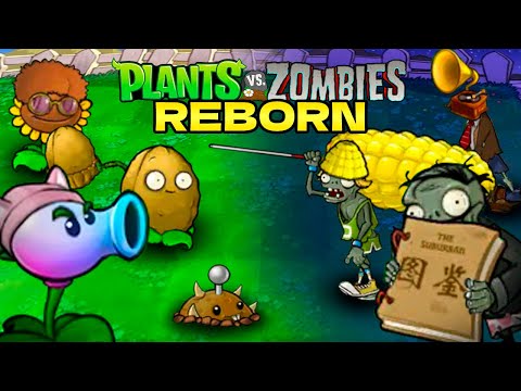 Видео: СЛОЖНЫЙ МОД на  Plants vs Zombies МНОГО ЗОМБИ! Reborn mod- это АД ...!