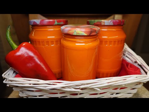 Видео: ИКРА ИЗ ЗАПЕЧЕННОГО ПЕРЦА НА ЗИМУ. СЕМЕЙНЫЙ РЕЦЕПТ! / BAKED SWEET PEPPER FAMILY RECIPE!