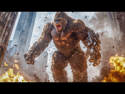 Видео: 🦍 VS 🤖 КИНГ КОНГ ПРОТИВ МЕХА-ОБЕЗЬЯНЫ ТРАНСФОРМЕРА! СМЕРТЕЛЬНАЯ СХВАТКА! Боевик, Фэнтези, Ужасы