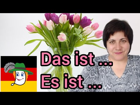 Видео: 90. Das ist kalt oder es ist kalt? Das ist/es ist - Unterschied. Kоли das, коли es? Д/з.