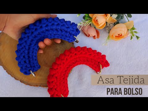 Видео: РУЧКА для плетеной сумки с ПРЯЖЕЙ | (Шаг за шагом)