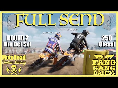 Видео: ПОЛНЫЙ ОТПРАВИТЬ раунд 2 Rio Del Sol 250 класс MX Legends