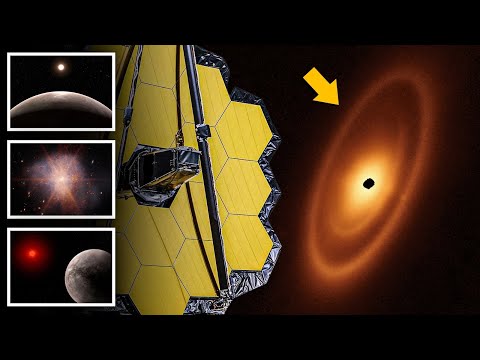 Видео: Что Джеймс Уэбб нашел за год работы? Главные открытия, черные дыры и вода.