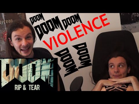 Видео: (РЕАКЦИЯ) DOOM - Мик Гордон - Rip & Tear