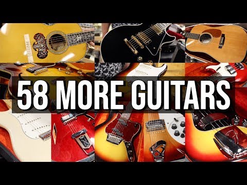 Видео: 58 гитар. Ещё больше гитар из «Шопинга Норма» | Редкие гитары Нормана