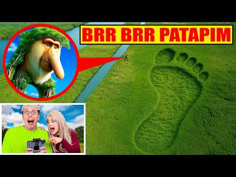 Видео: МОЙ ДРОН СНЯЛ НАСТОЯЩЕГО BRR BRR PATAPIM в Реальной Жизни!
