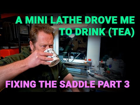 Видео: Установка седла мини-токарного станка — Вниз по кроличьей норе — Часть 3