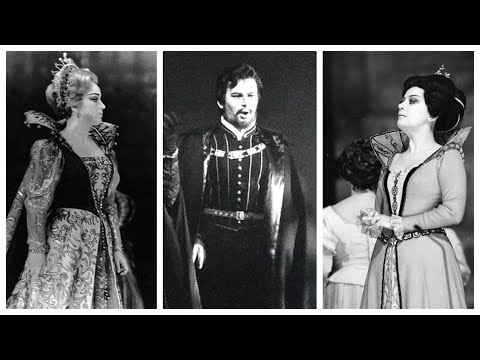 Видео: Ю. Мазурок, Т.Милашкина и Е. Образцова. Сцена, терцет и романс Родриго из оперы «Дон Карлос» (1973)