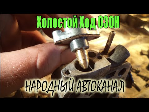 Видео: Что влияет на холостой ход карбюратора ОЗОН.
