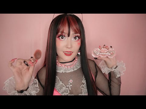Видео: АСМР Сделаю макияж тебе 🎀 Ты новенькая в школе✨ ASMR Monster High 👻