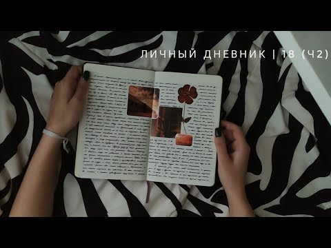 Видео: личный дневник | °18 (ч2)