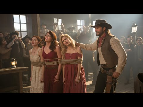 Видео: Борющийся фермер увидел, как продают трёх девушек, и купил их всех в салуне