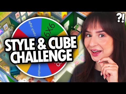 Видео: Пробуем выполнить задание по сборке STYLE CUBE в The Sims 4