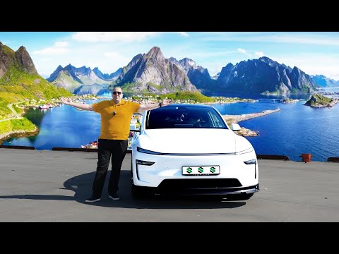 Видео: Новата Tesla Model Y Juniper в Норвегия! Ревю и тест драйв!